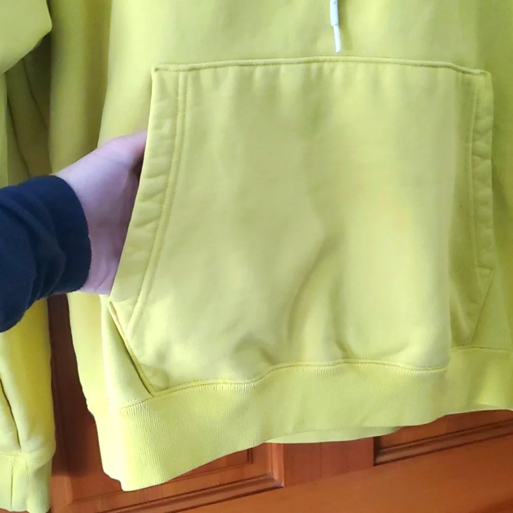 Nike SB Fleece Pullover Skate‎ Heavyweight Hoodie in Yellow Strike Size Large